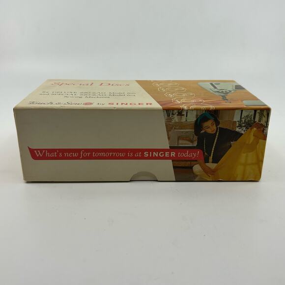 Vintage Special Discs Touch & Sew by Singer 600 & 603 Zig-Zag Machines No. 21976 - Picture 2 of 8